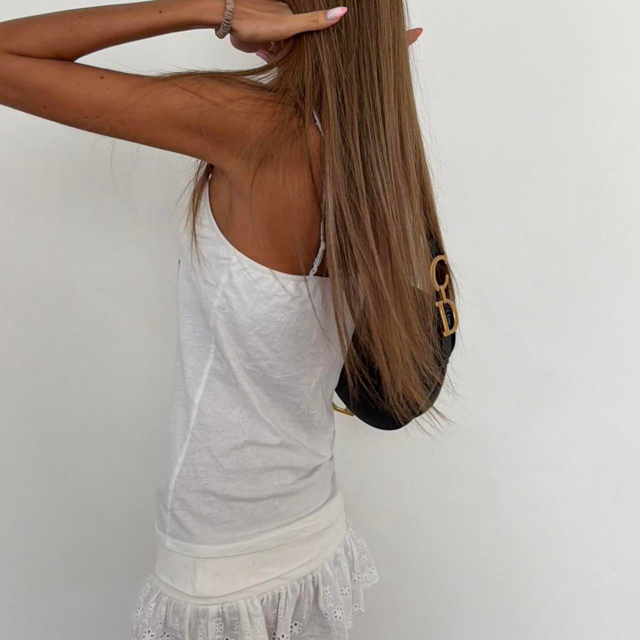 Vintage 90’s rare white Victoria’s Secret cami top