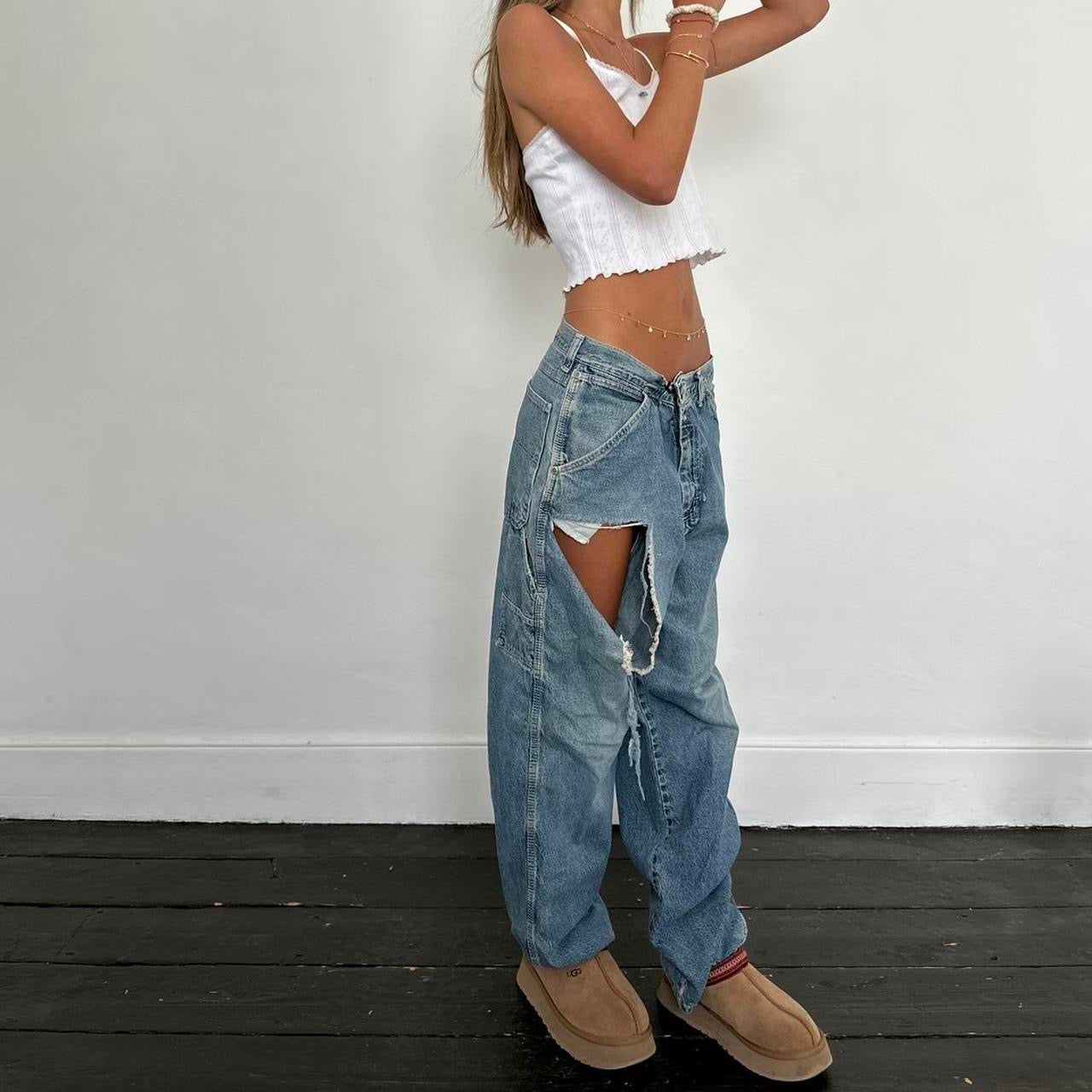 Vintage 90s blue wash jeans