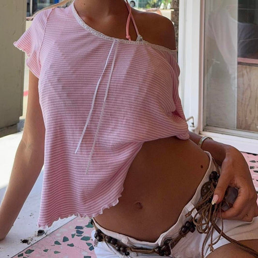 Vintage Ralph Lauren pink tee