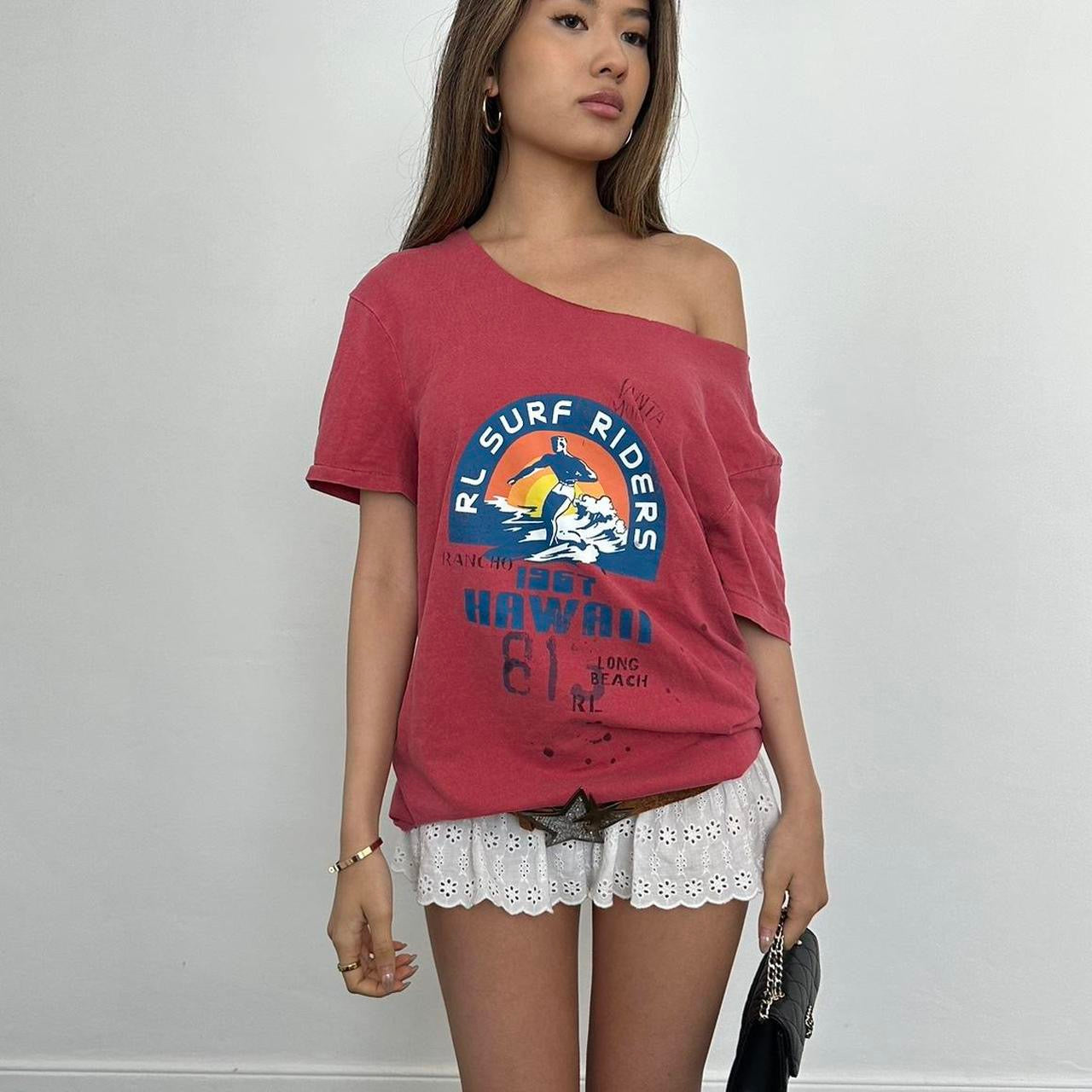 Vintage Ralph Lauren Hawaii RL surf tee