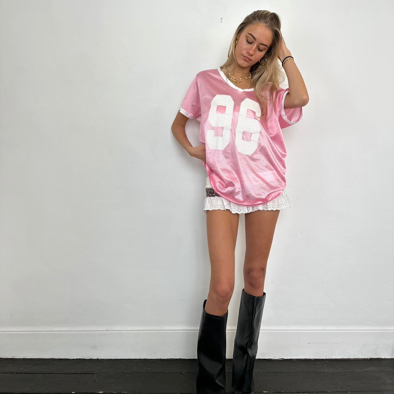 Vintage Malibu pink jersey