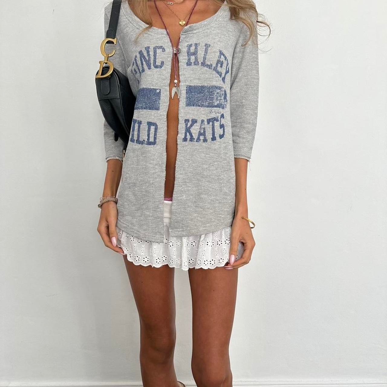 Vintage 2000s varsity graphic top