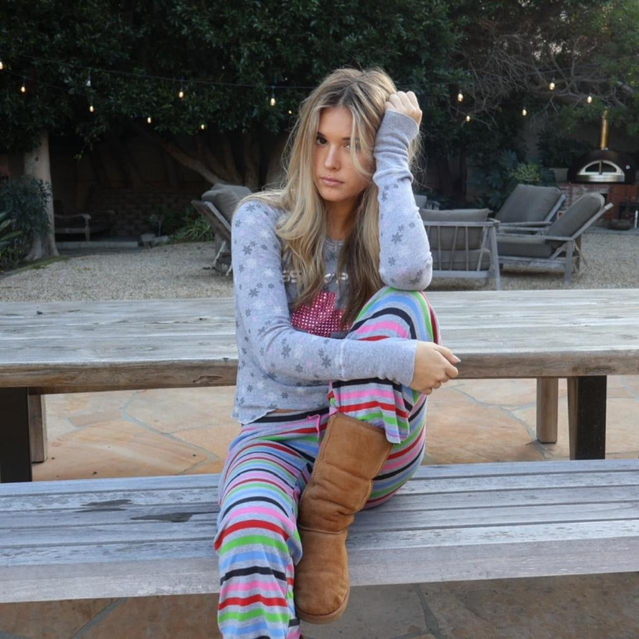 Vintage 2000’s Victoria’s Secret rare striped pants