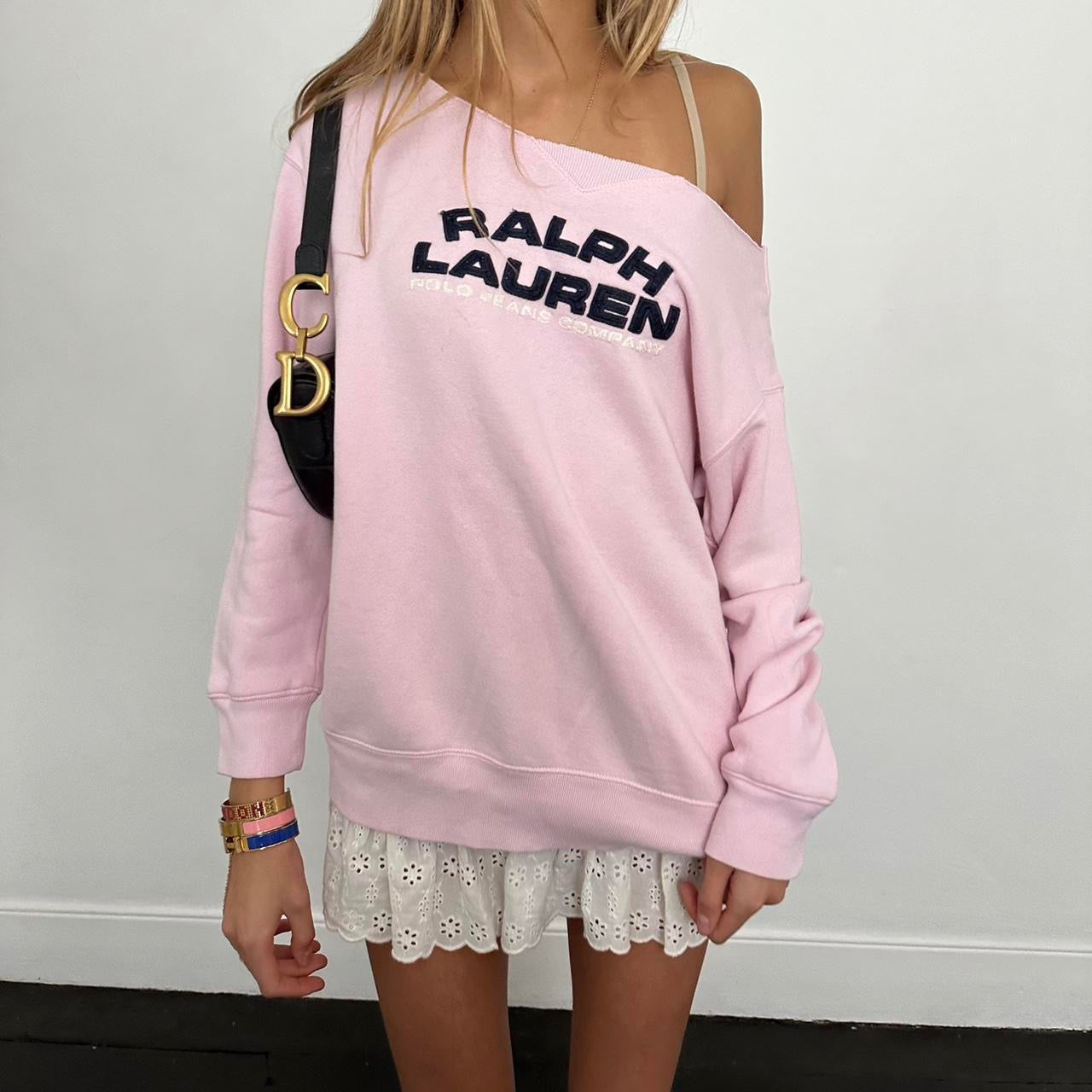 Vintage Ralph Lauren pink sweatshirt