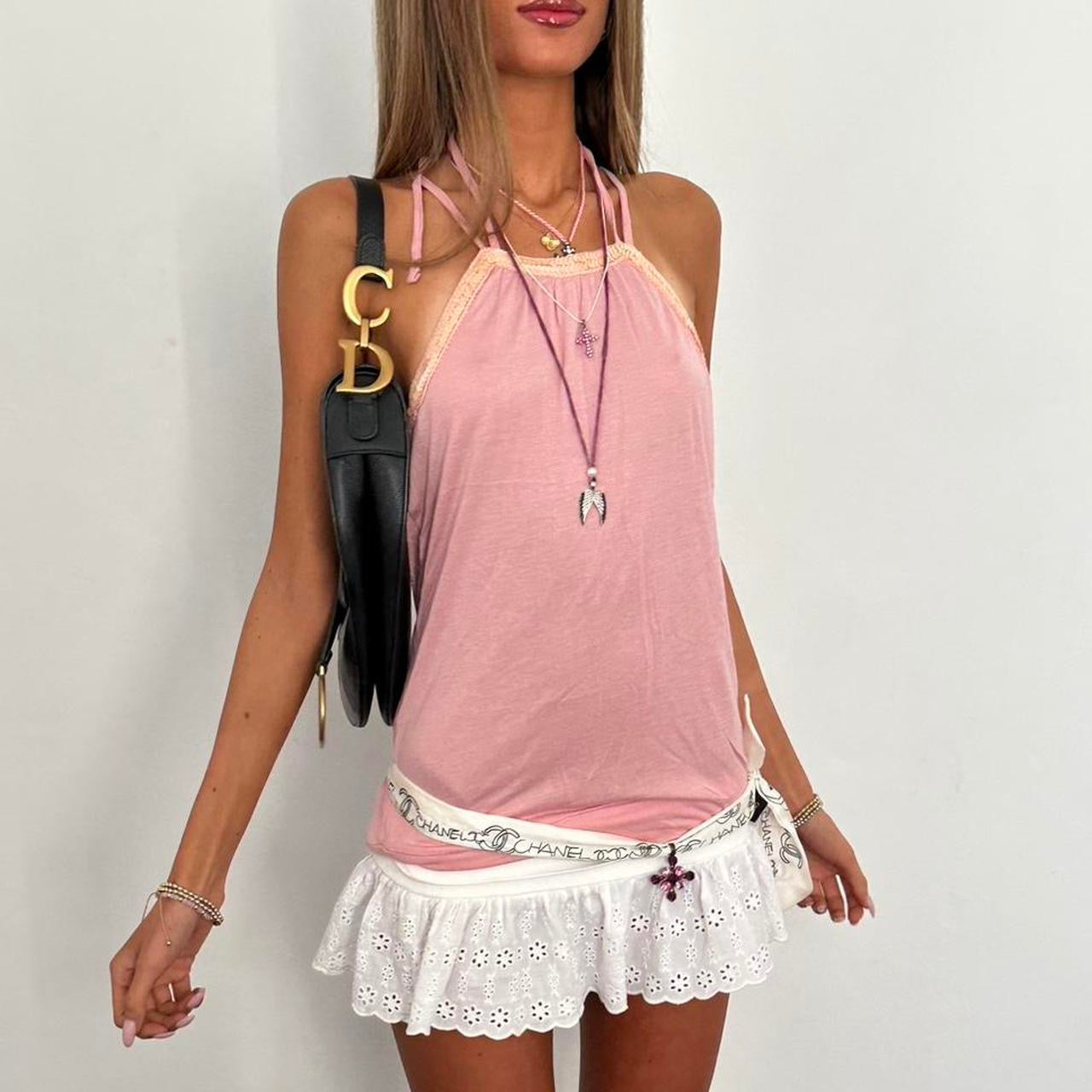 Vintage 2000’s pink cami top