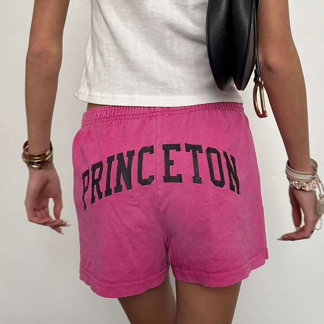 Vintage 90’s Princeton pink shorts