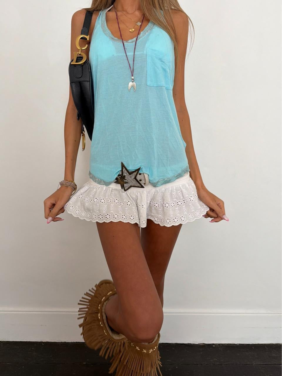 Vintage Zadig & Voltaire blue top