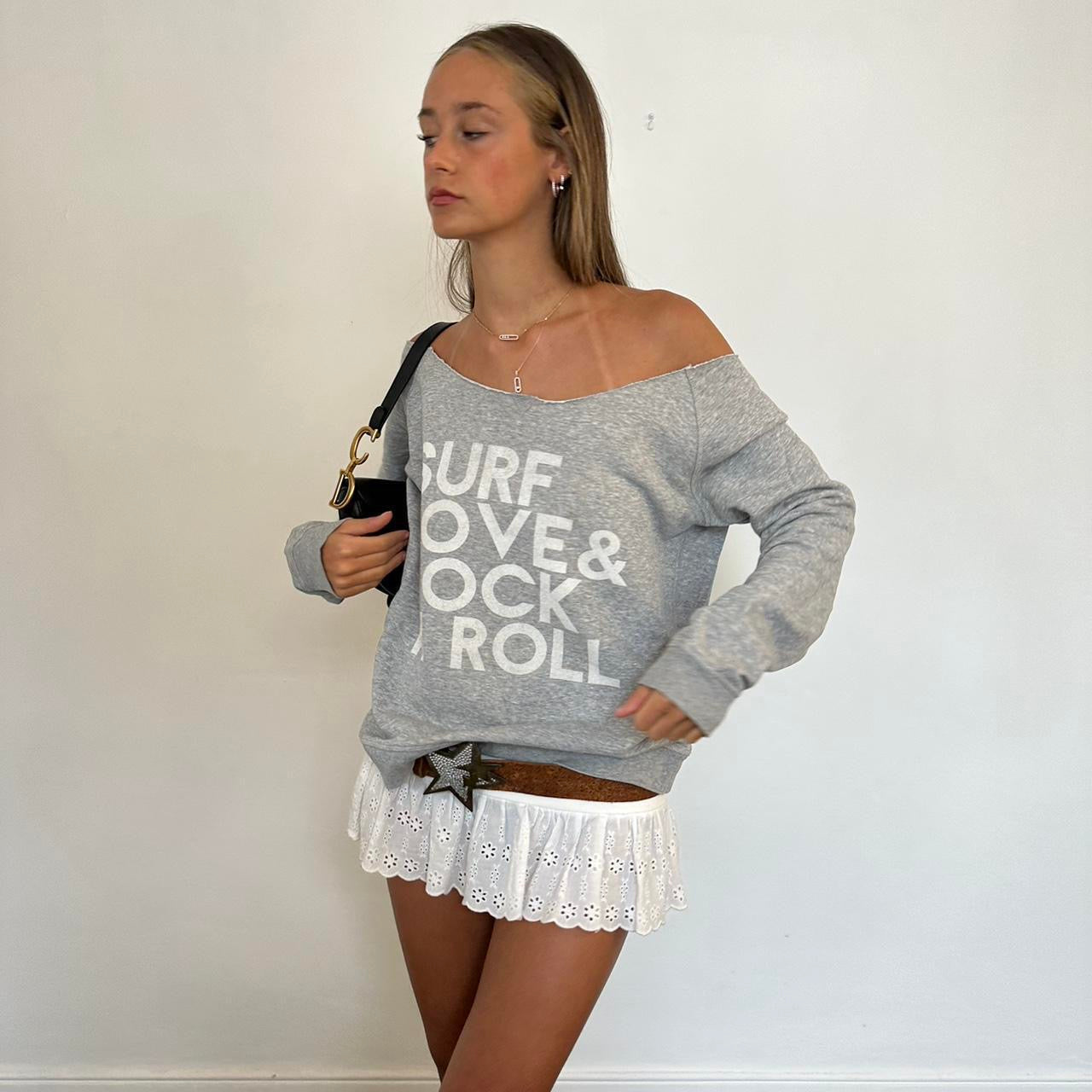 Surf, Love & Rock and Roll 🎸 sweatshirt