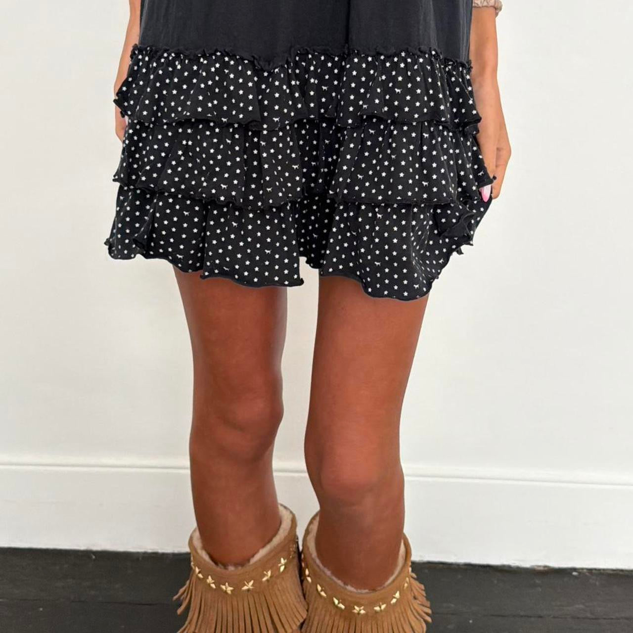 Vintage 2000’s black polka dot Victoria’s  Secret dress