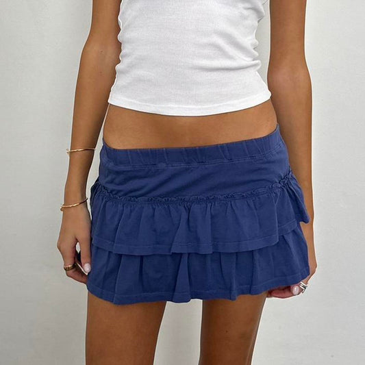 Vintage dark blue mini skirt 🫐