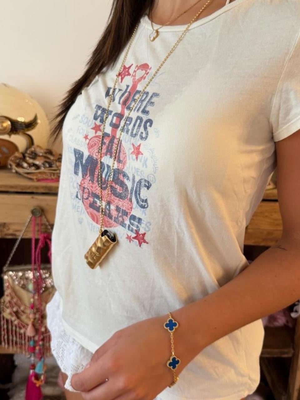 Vintage 90’s Ralph Lauren music baby tee