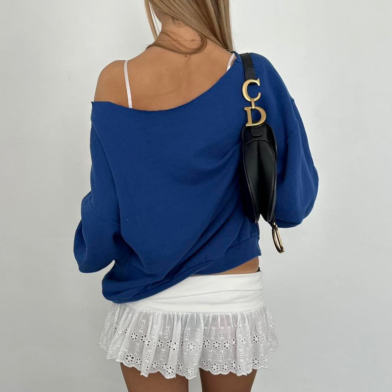 Vintage West Coast Choppers off the shoulder sweatshirt