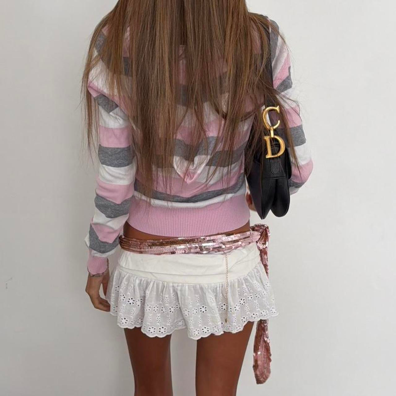 Vintage 2000’s striped hoodie