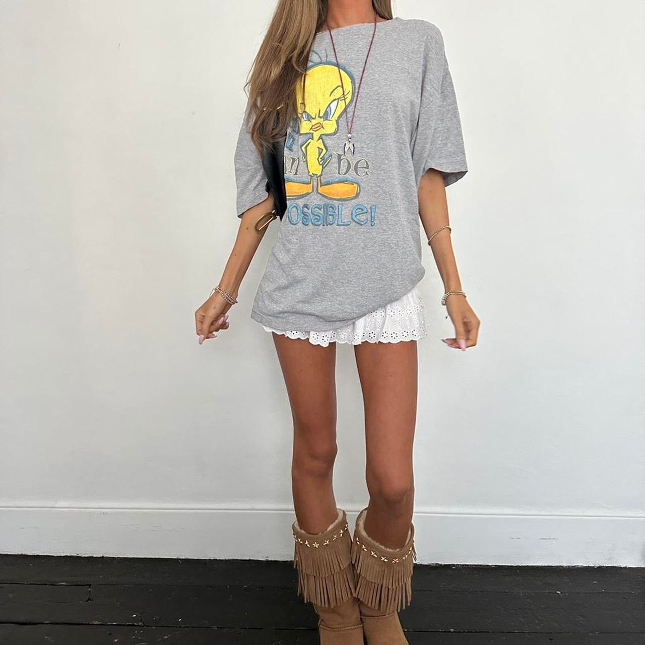 Vintage 2000’s tweety oversized top