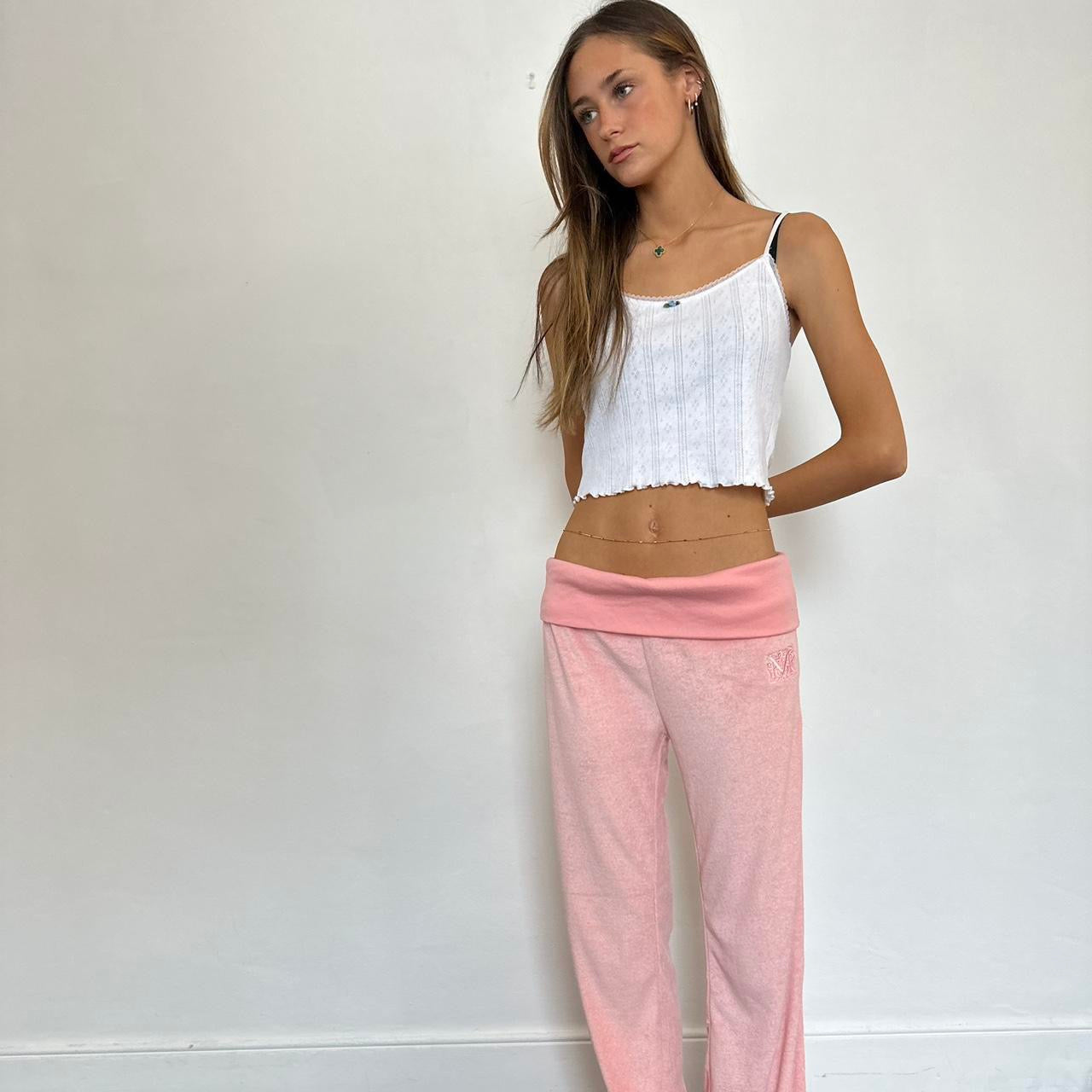 Vintage early 2000s folded lounge pants