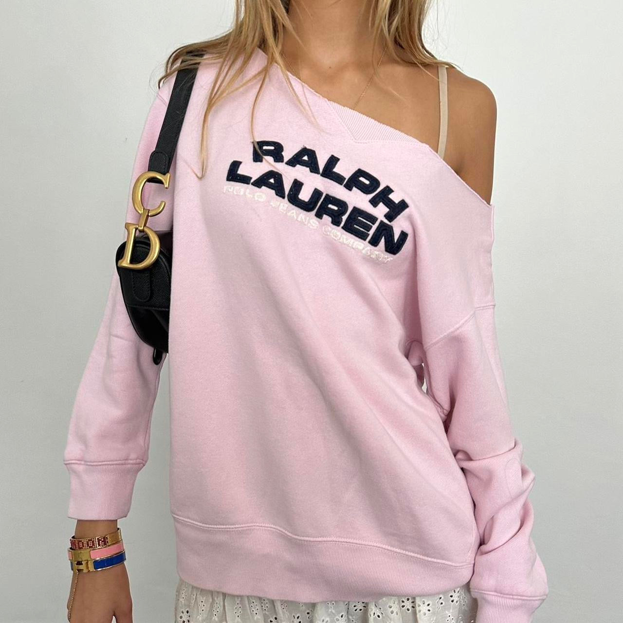 Vintage Ralph Lauren pink sweatshirt