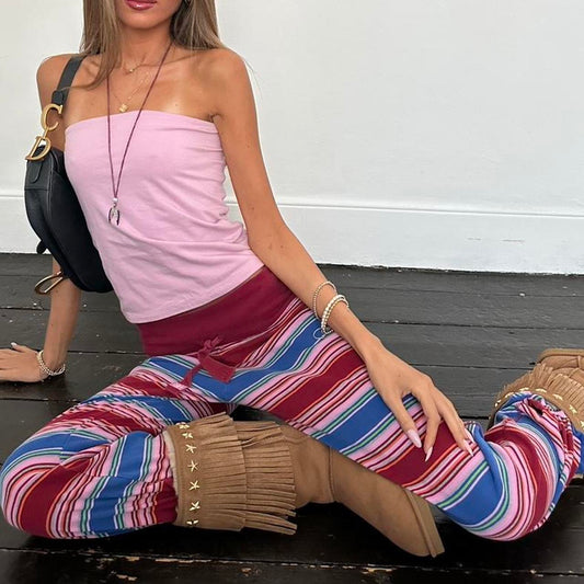 Vintage 2000’s Victoria’s Secret rare striped pants