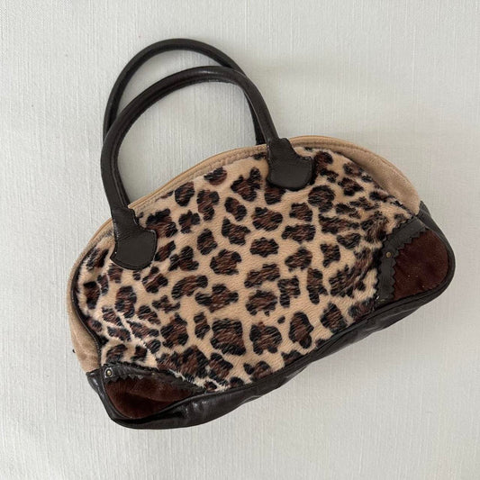 Vintage true 90’s leopard bag