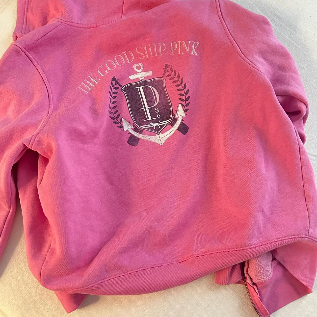 Vintage 2000s RARE Victoria’s Secret pink hoodie