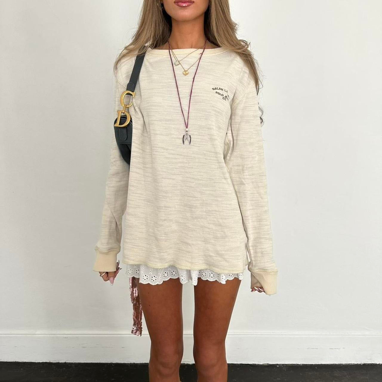 Vintage 90s Ralph Lauren long sweater top