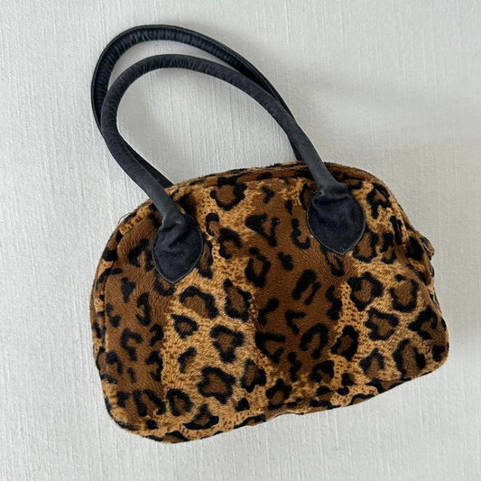 Vintage true 90’s leopard bag