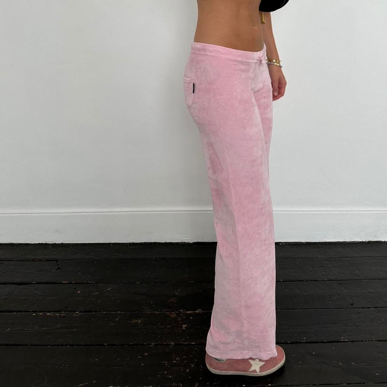 Vintage 2000’s pink velvet pants