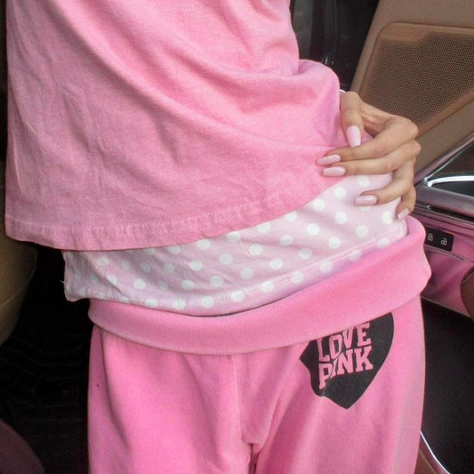 Vintage 2000’s Victoria’s Secret love pink sweatpants