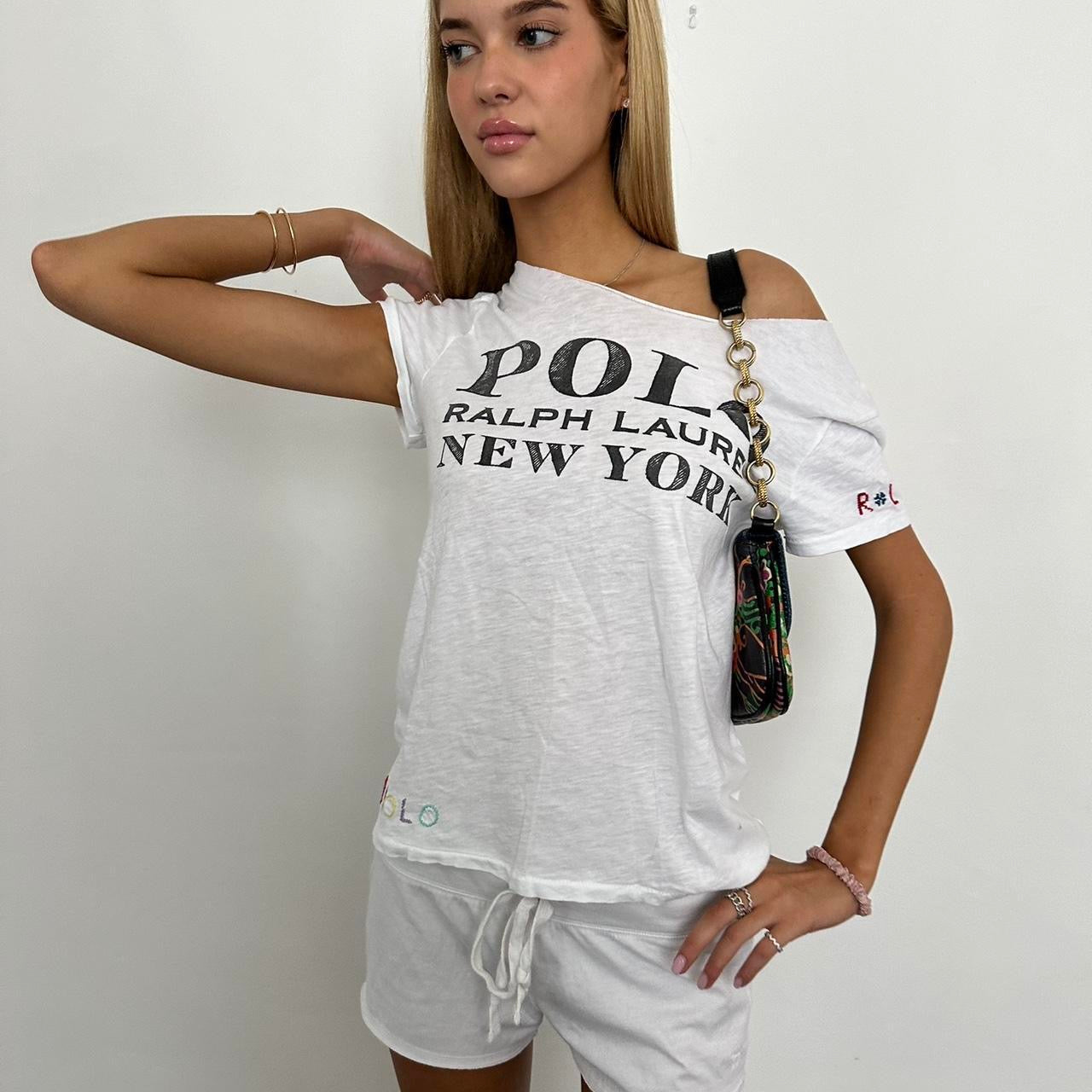 Vintage Ralph Lauren embroidered New York top