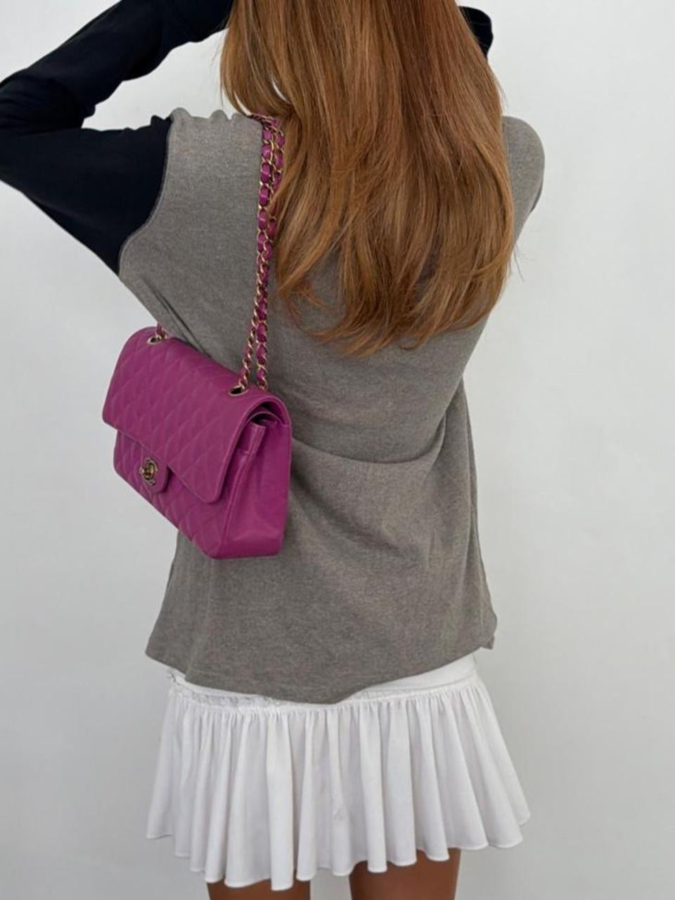 Vintage Polo Jeans henley long sleeve grey top