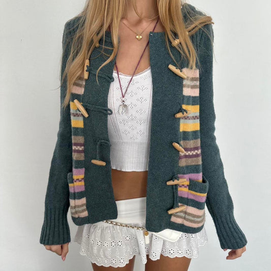 Vintage 90’s Marc Jacob’s duffel knit cardigan