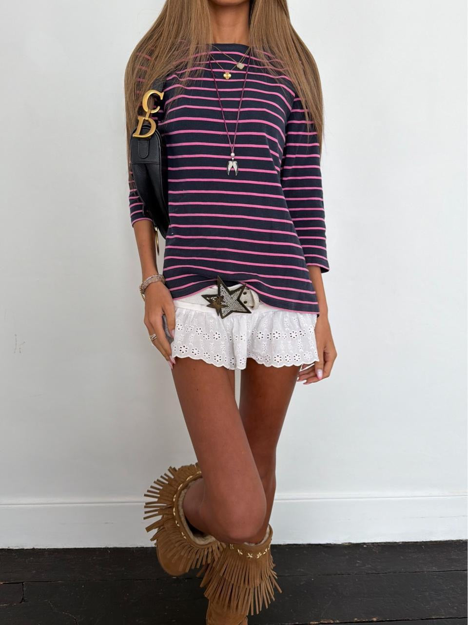 Vintage 00’s striped long sleeve top
