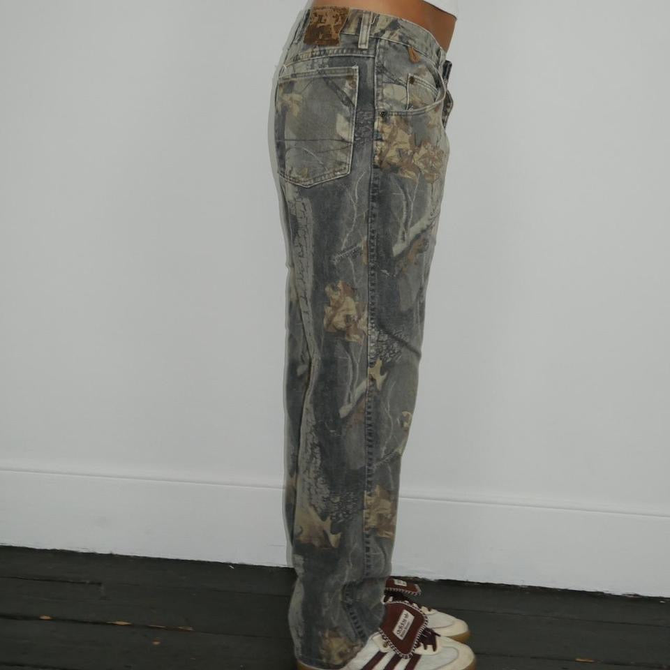 Vintage 90’s camouflage jeans