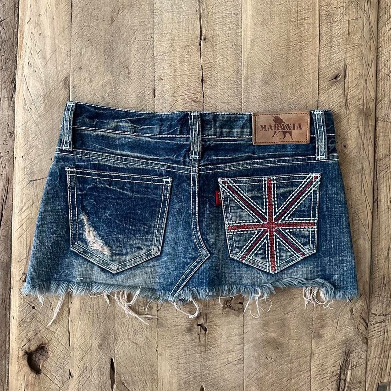 Vintage 90’s Japanese vintage Union Jack mini skirt