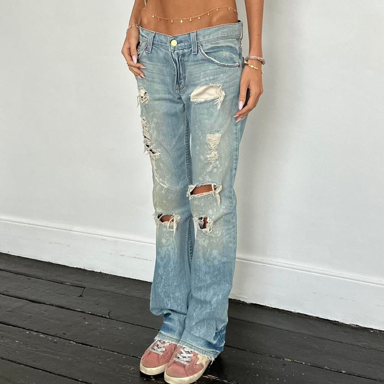 Vintage 00s Armani Exchange bootcut jeans