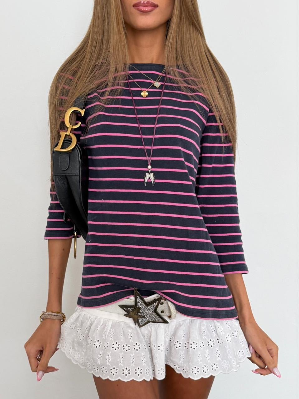 Vintage 00’s striped long sleeve top