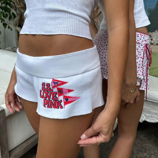 Vintage 2000’s Victorias Secret white shorts
