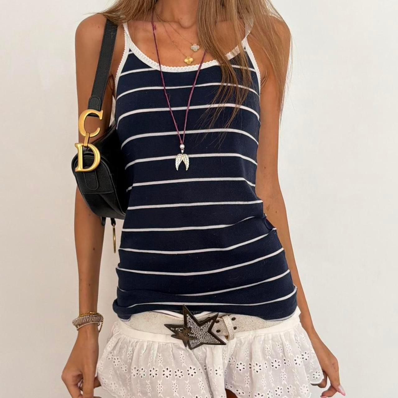 Vintage 00s striped cami top