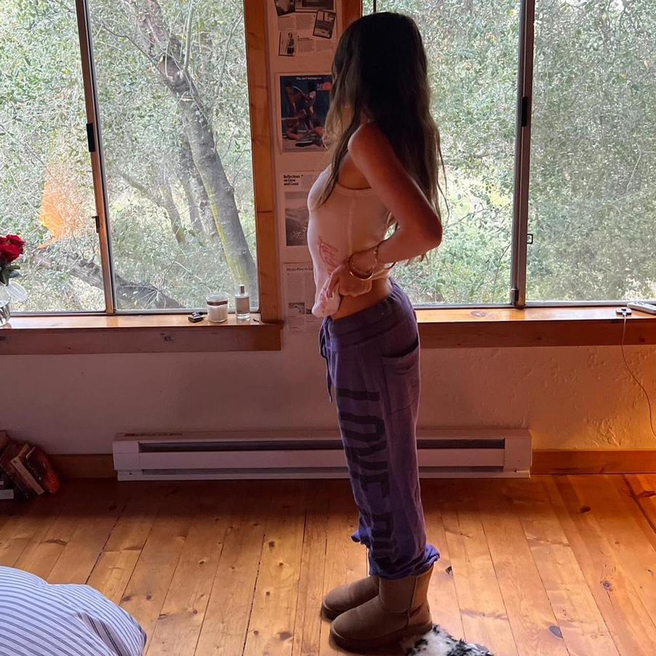 Vintage 2000’s Victoria’s Secret purple sweatpants