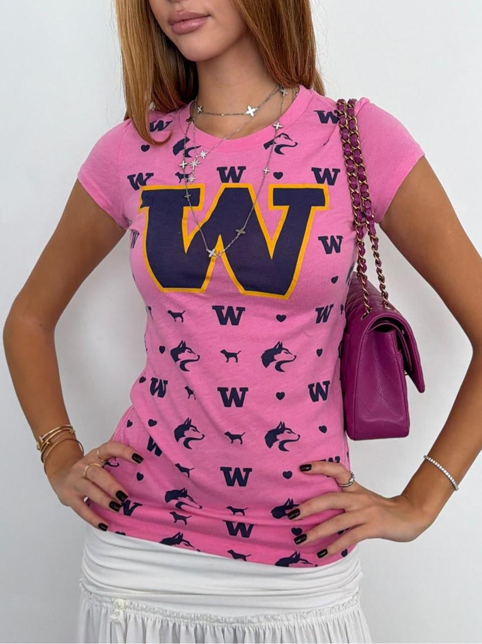 Vintage 2000’s Victoria’s Secret Pink varsity top