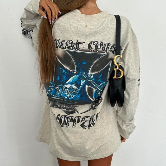Vintage 2000’s West Coast Choppers long sleeve top