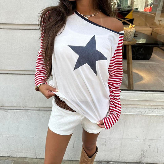 Vintage 90’s long sleeves star top