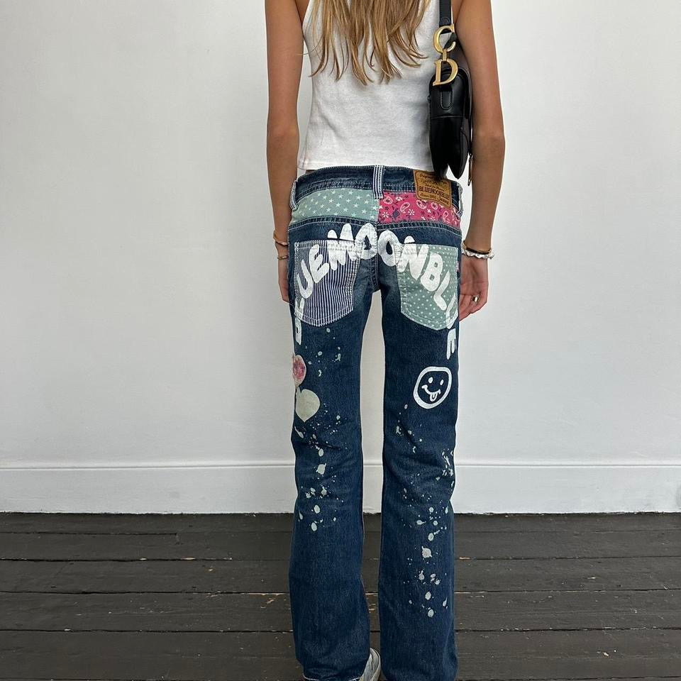 Vintage rare 90s island surf girl jeans