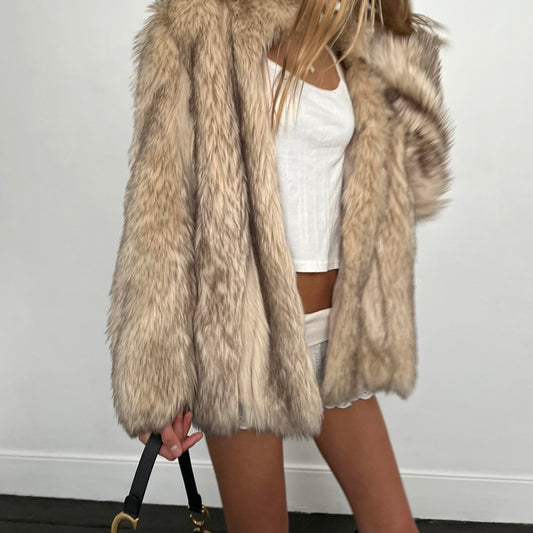 Vintage 2000’s faux fur jacket