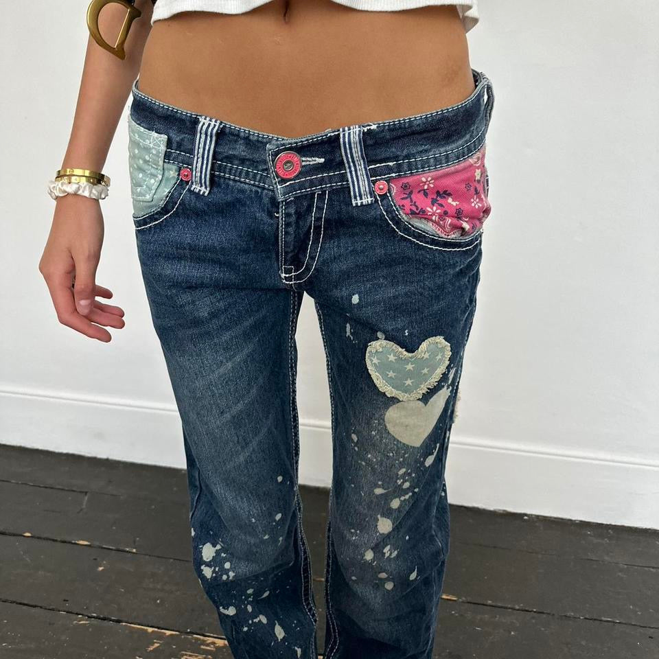 Vintage rare 90s island surf girl jeans