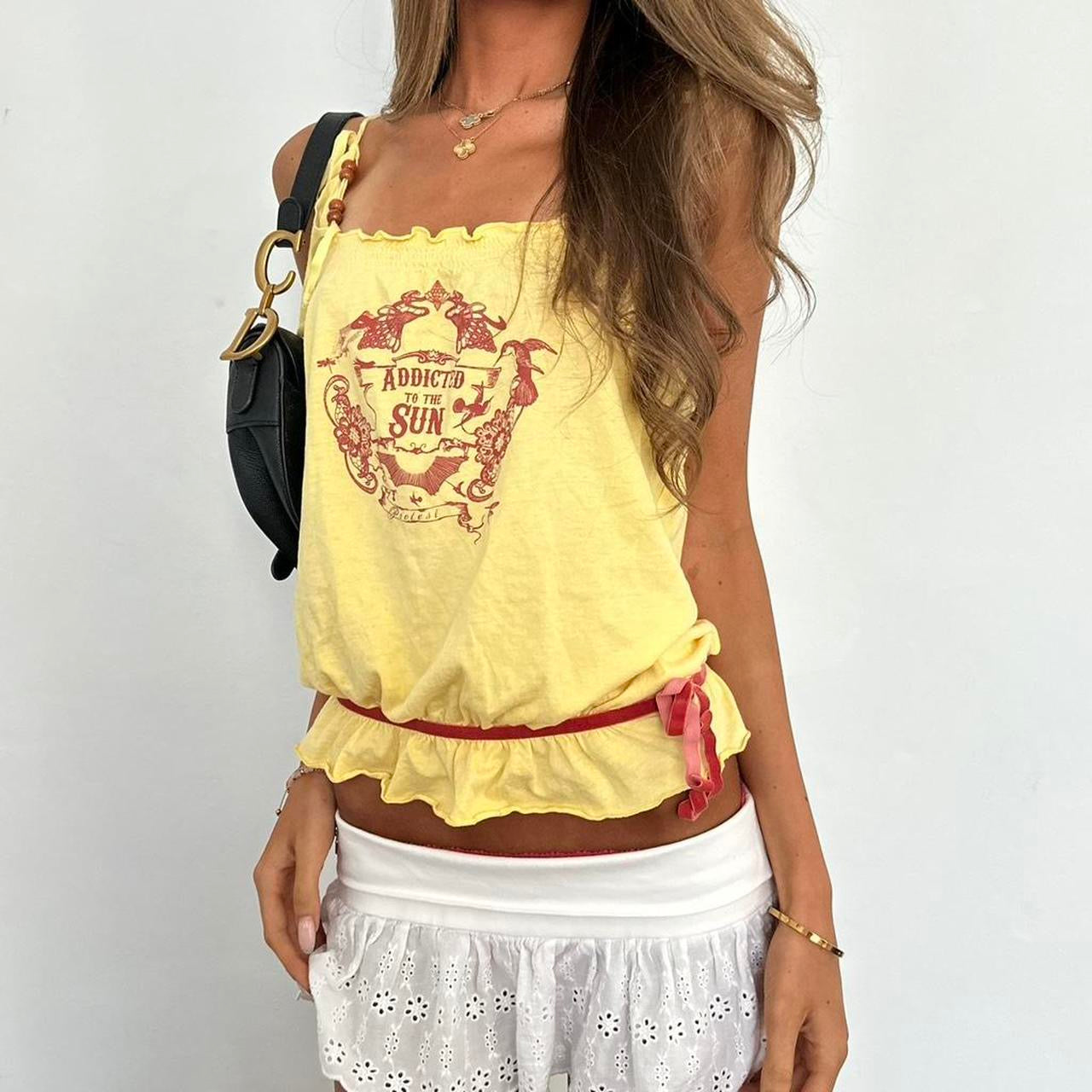 Vintage 90’s ‘addicted to the sun’ top