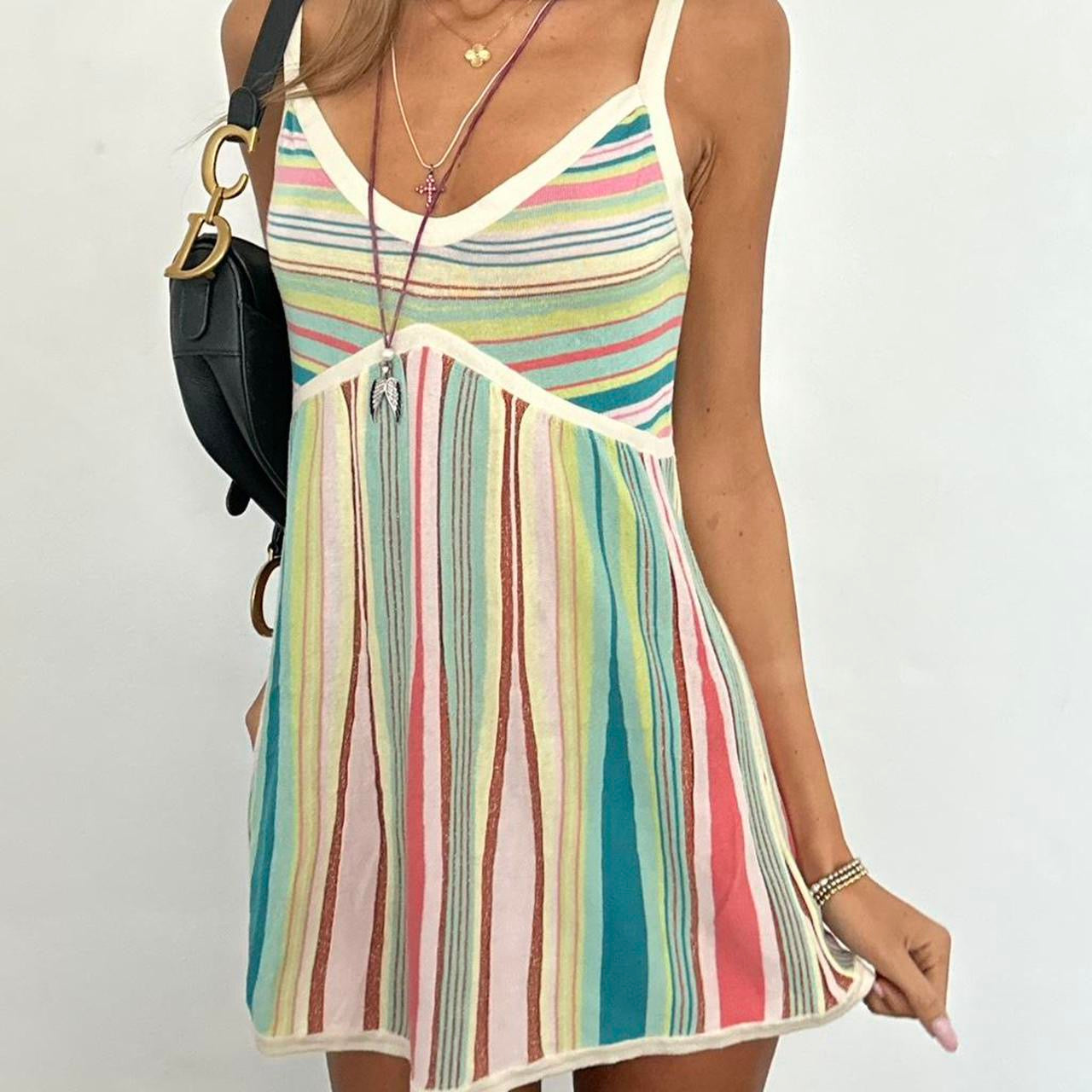 Vintage 2000’s striped mini dress