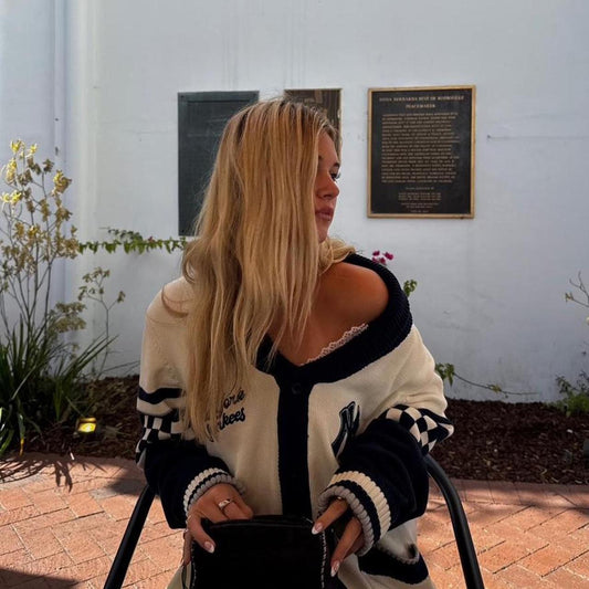 Vintage Yankees knitted cardigan