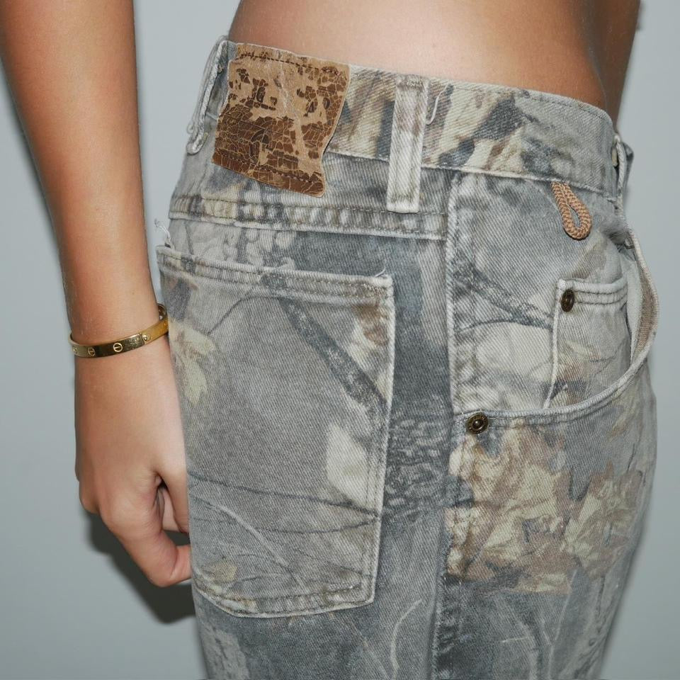 Vintage 90’s camouflage jeans