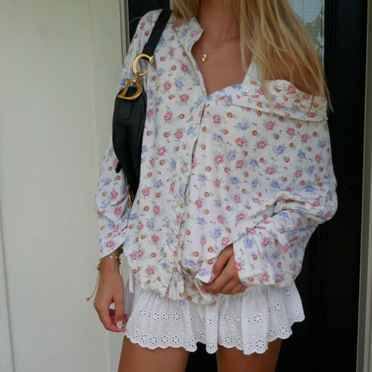 Vintage 90’s Victoria’s Secret floral cardigan