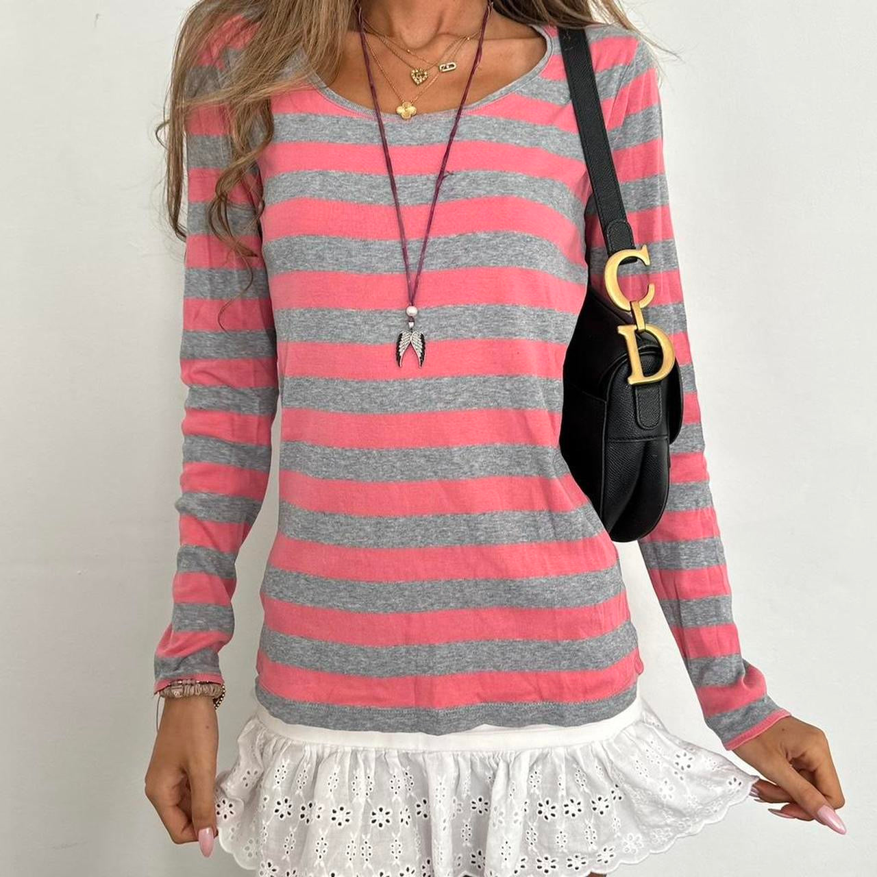 Vintage 2000’s striped long sleeve top